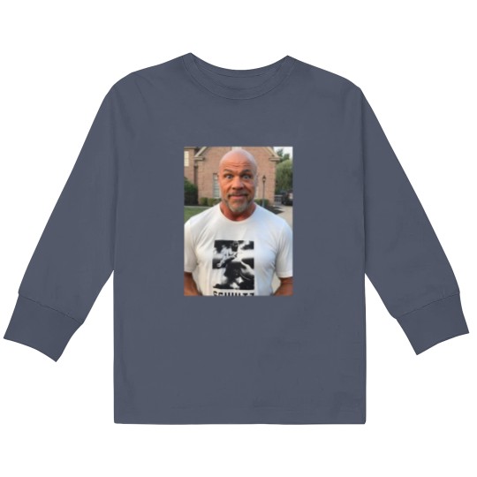 Discover Kurt Angle Meme Kids Long Sleeve T Shirts