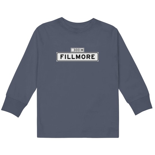 Discover Fillmore Street San Francisco Kids Long Sleeve T Shirts
