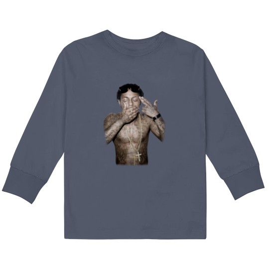 Discover Lil Wayne Rap Vintage Kids Long Sleeve T Shirts, Tha Fix Before Tha VI Kids Long Sleeve T Shirts