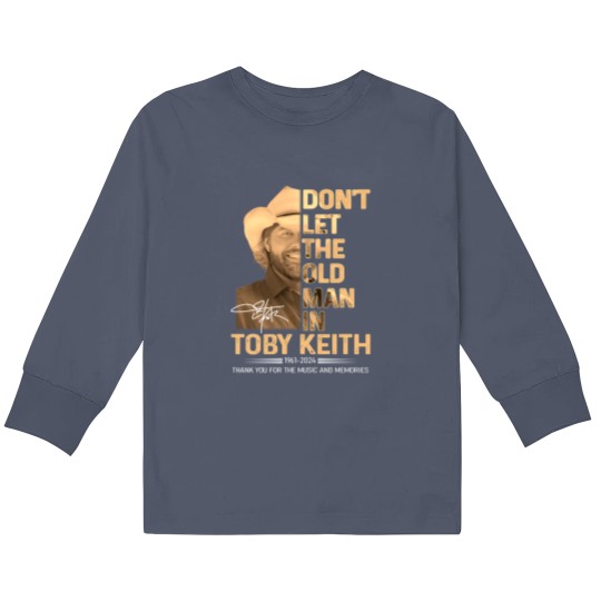 Discover Toby Keith memory black Kids Long Sleeve T Shirts