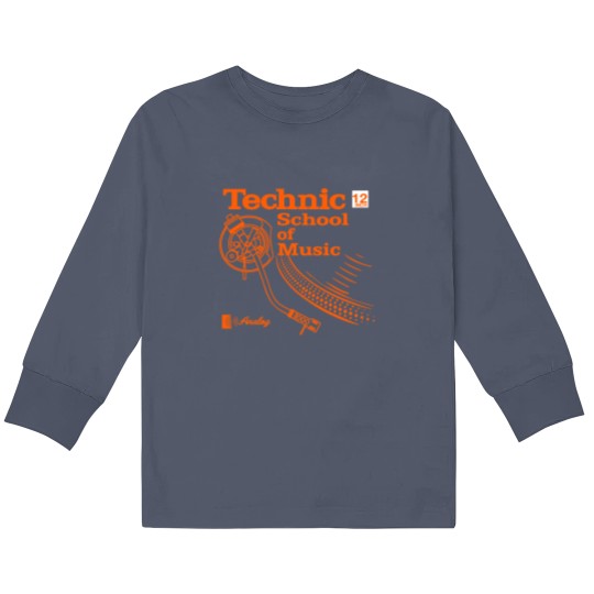 Discover deejay technic - Old School - Kids Long Sleeve T Shirts