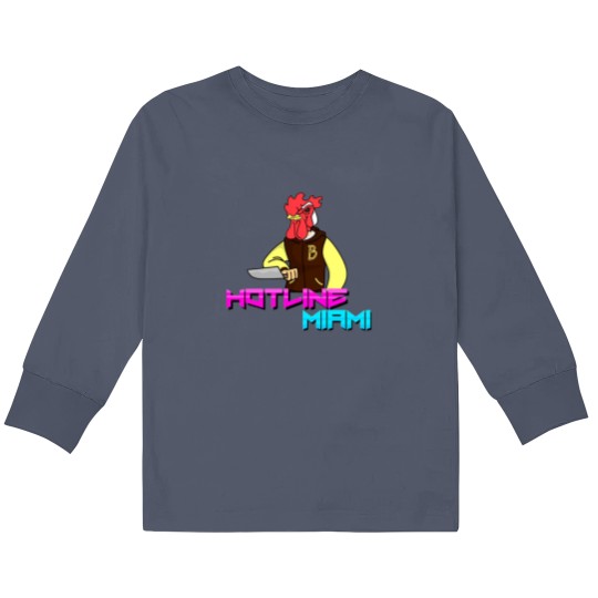 Discover Jacket - Hotline Miami - Hotline Miami - Kids Long Sleeve T Shirts