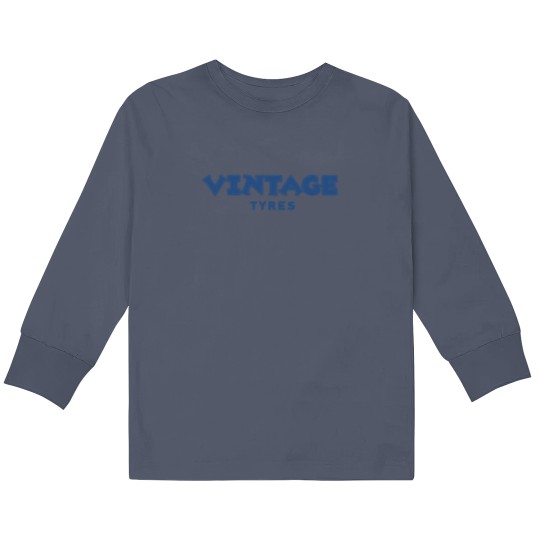 Discover Vintage Tyres - Vintage - Kids Long Sleeve T Shirts