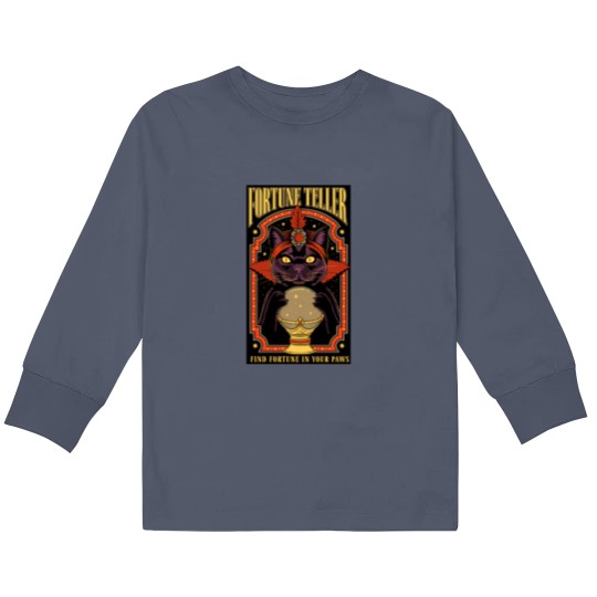 Discover Fortune Teller Kids Long Sleeve T Shirts