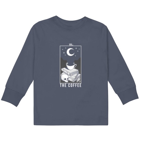 Discover The Coffee Racerback Kids Long Sleeve T Shirts