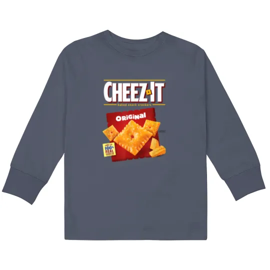 Discover Cheez It Food Kids Long Sleeve T Shirts