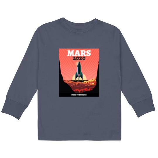 Discover MARS 2020 - Mars - Kids Long Sleeve T Shirts