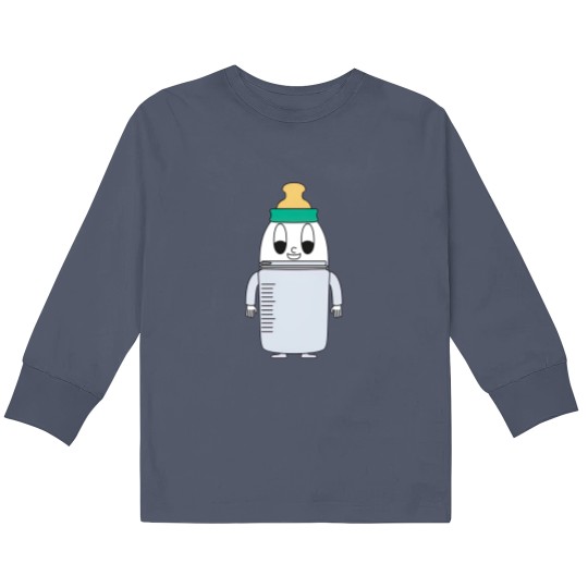 Discover Baby-Bottle Egg - Baby Bottle - Kids Long Sleeve T Shirts