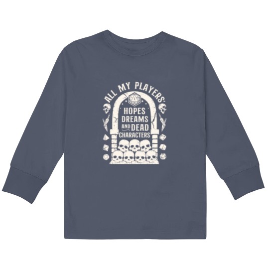 Discover Dungeon Master Kids Long Sleeve T-Shirts - D&D Gift