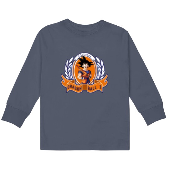 Discover Dragon Ball Z Goku Mural - Dragon Ball - Kids Long Sleeve T Shirts