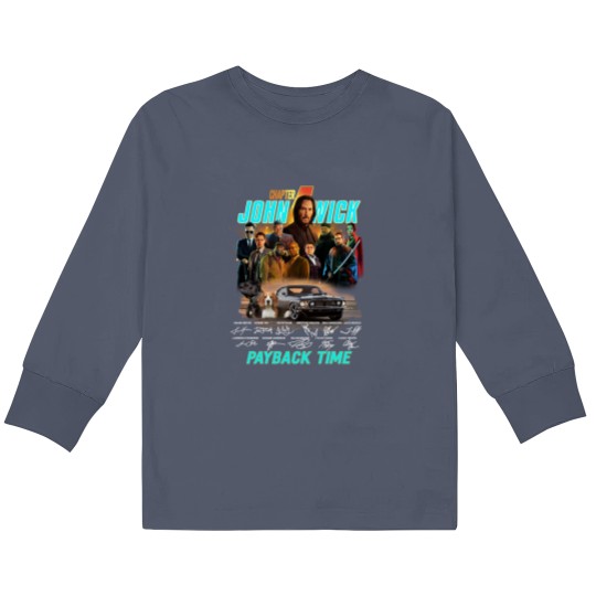 Discover John Wick 4 Kids Long Sleeve T-Shirts