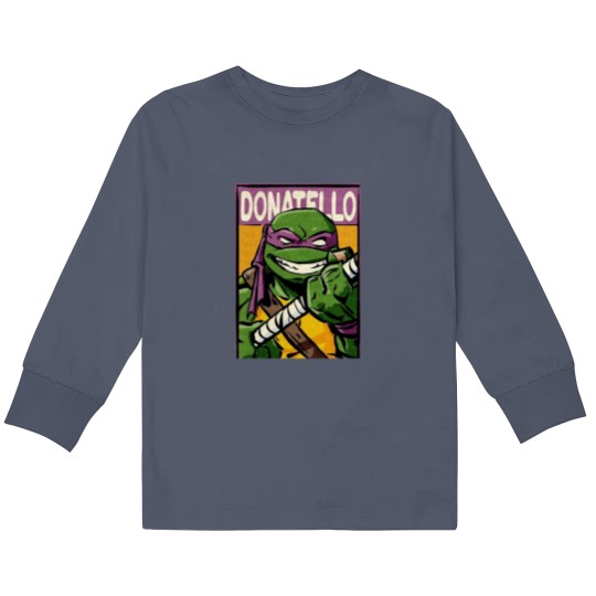 Discover Donatello TMNT Classic Kids Long Sleeve T-Shirts