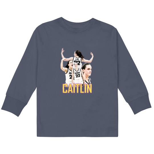 Discover CAITLIN CLARK Classic Kids Long Sleeve T Shirts