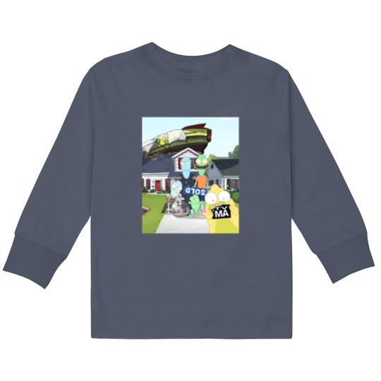 Discover Solar Opposites Kids Long Sleeve T Shirts