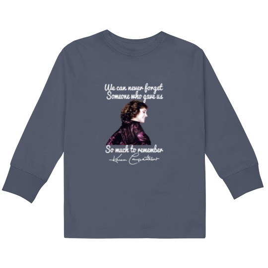 Discover Karen Carpenter Never Forget Short Sleeve Kids Long Sleeve T Shirts