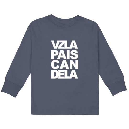 Discover VENEZUELA PAIS CANDELA Kids Long Sleeve T Shirts