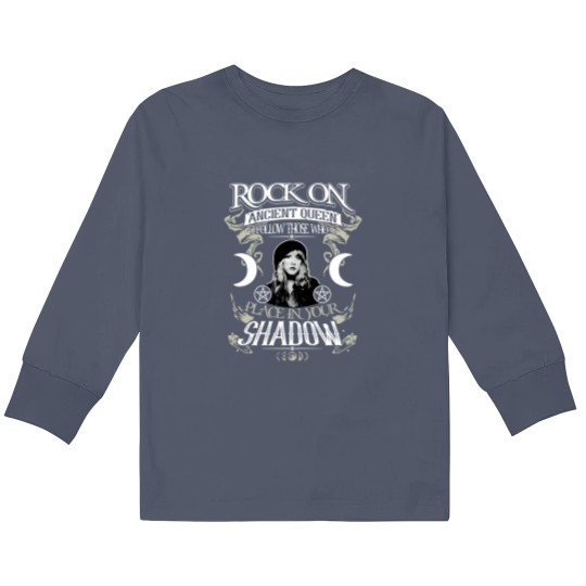 Discover VTG Stevie Nicks Kids Long Sleeve T Shirts Black Short Sleeve All Sizes S-5XL