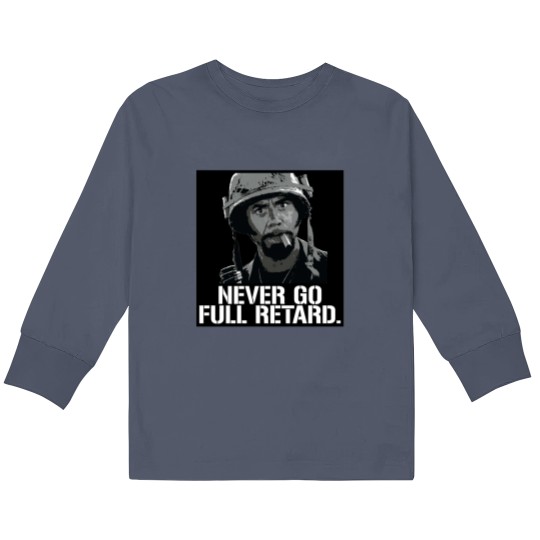 Discover Tropic Thunder Kids Long Sleeve T Shirts