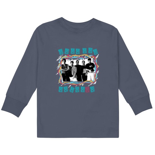 Discover NK on The Block Kids Long Sleeve T Shirts, NKOT Block 2024 Concert Kids Long Sleeve T Shirts
