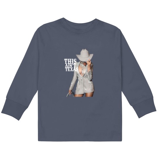 Discover TEXAS HOLD 'EM Beyoncé 2024 Kids Long Sleeve T Shirts