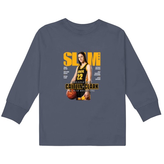 Discover Caitlin Clark University of Iowa Kids Long Sleeve T Shirts