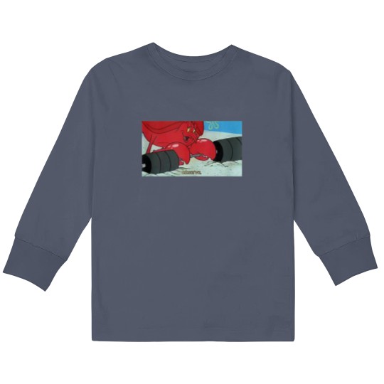 Discover Larry the Lobster Observe Meme Kids Long Sleeve T Shirts