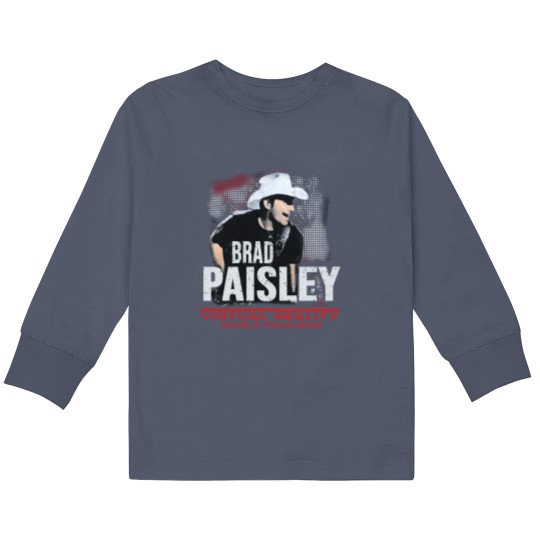 Discover Brad Paisley Concert Kids Long Sleeve T Shirts