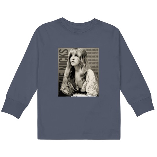 Discover Stevie Nicks Musical Icon Essential Kids Long Sleeve T Shirts