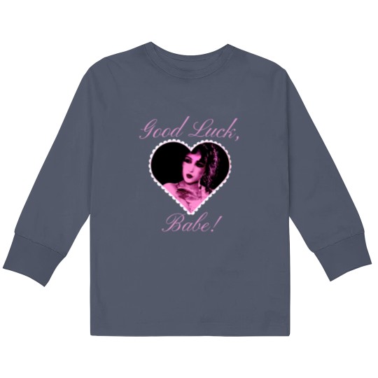 Discover Chappell Roan Good Luck Babe Crewneck Kids Long Sleeve T Shirts
