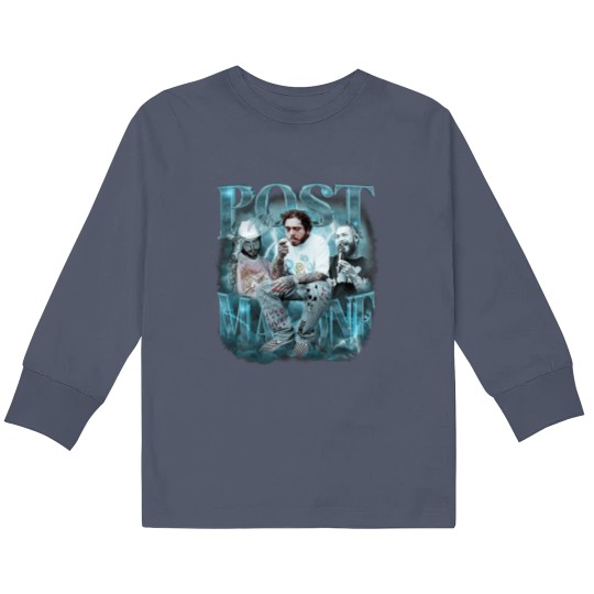 Discover Post Malone Rap Kids Long Sleeve T Shirts, Post Malone Sad Bootleg