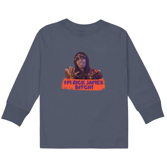 Discover Rick James (Dave Chappelle) Kids Long Sleeve T Shirts