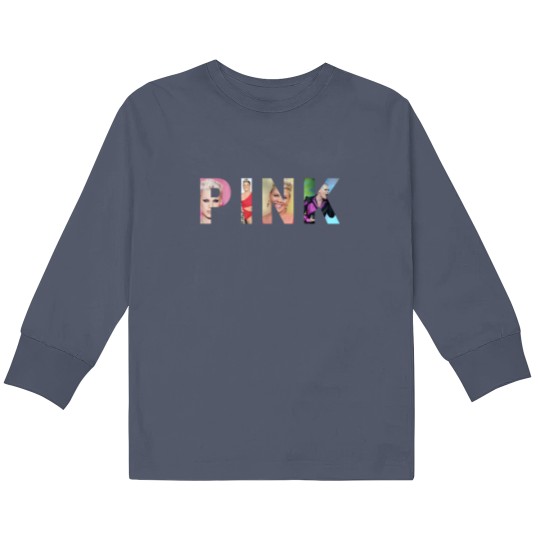 Discover Pink Concert Kids' Long Sleeve T-Shirt