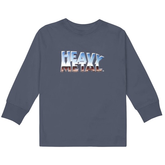 Discover Heavy Metal Magazine Logo Kids Long Sleeve T Shirts