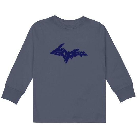Discover Yooper 1 Kids Long Sleeve T Shirts
