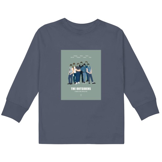 Discover The Outsiders Kids Long Sleeve T Shirts