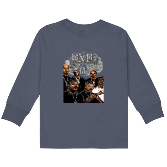 Discover b.m.f money rain Kids Long Sleeve T Shirts Sticker Kids Long Sleeve T Shirts