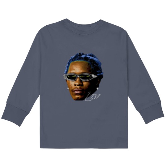 Discover YOUNG THUG Kids Long Sleeve T Shirts | Rap Kids Long Sleeve T Shirts Concert Merch Kanye