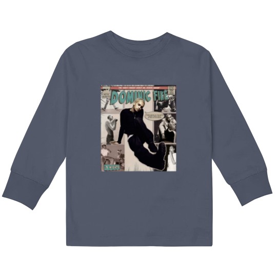 Discover Dominic Fike Comic Demos Album Kids Long Sleeve T Shirts - Dominic Fike Kids Long Sleeve T Shirts
