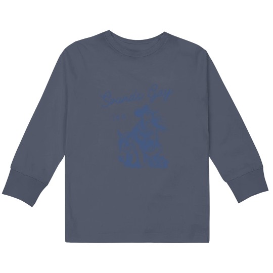 Discover Sapphic Kids Long Sleeve T-Shirt - Sounds Gay I'm In