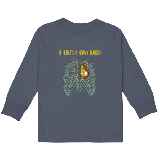 Discover A Heart's Heavy Burden Kids Long Sleeve T-Shirts