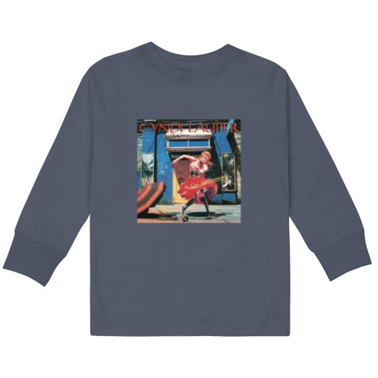Discover Cyndi Lauper Shes So Unusual Kids Long Sleeve T Shirts