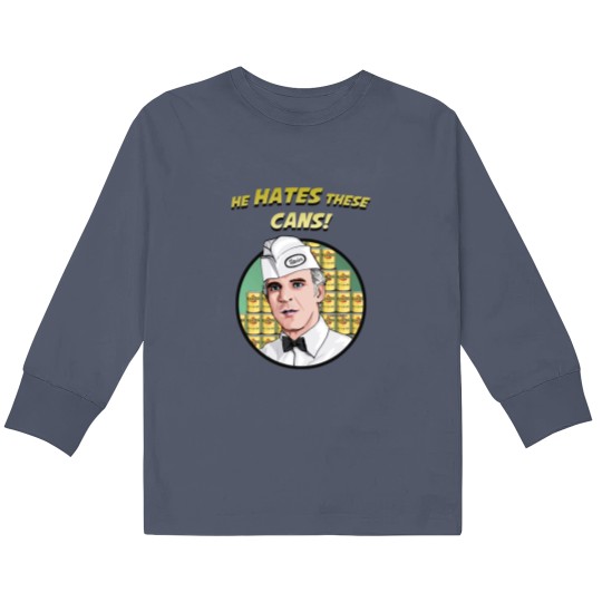 Discover He Hates These Cans Kids Long Sleeve T Shirts