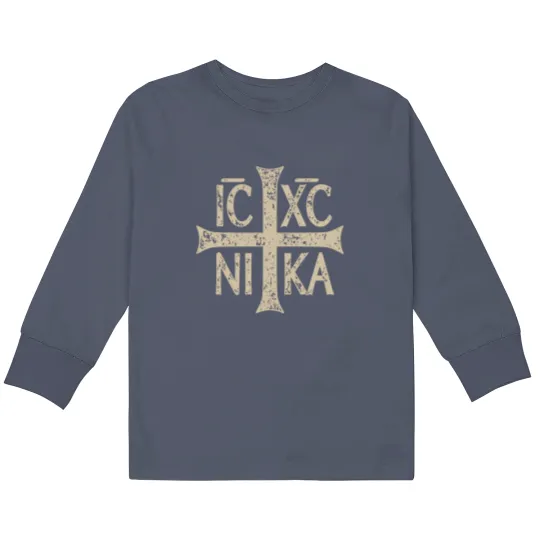 Discover Ic Xc Ni Ka Christogram Cross Orthodox Christian Coffee Then Kids Long Sleeve T Shirts