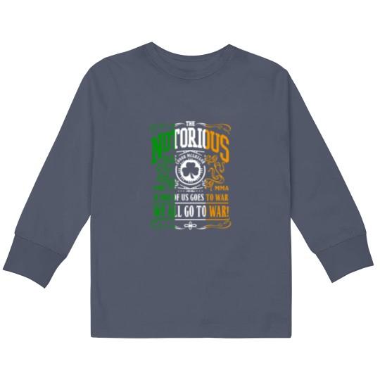 Discover conor mcgregor when one goes to w r we all go to Star wa r Coffee May The Froth be with You Kids Long Sleeve T Shirts