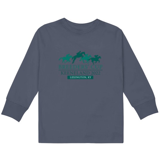 Discover Breeders Cup Keeneland Kids Long Sleeve T Shirts