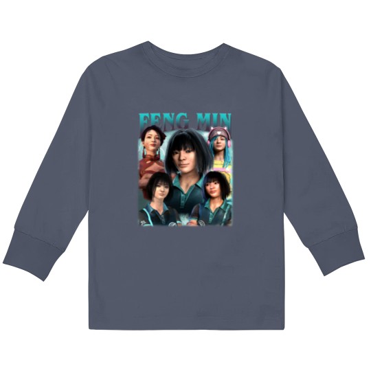 Discover Feng Min Dead By Delight Vintage Kids Long Sleeve T Shirts, Gift For Woman and Man Unisex Kids Long Sleeve T Shirts