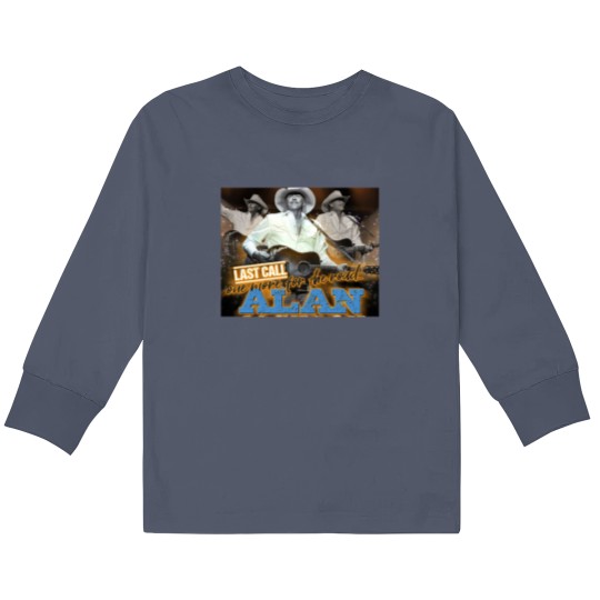 Discover Alan Jackson Tour 2024 37 Years Kids Long Sleeve T Shirts