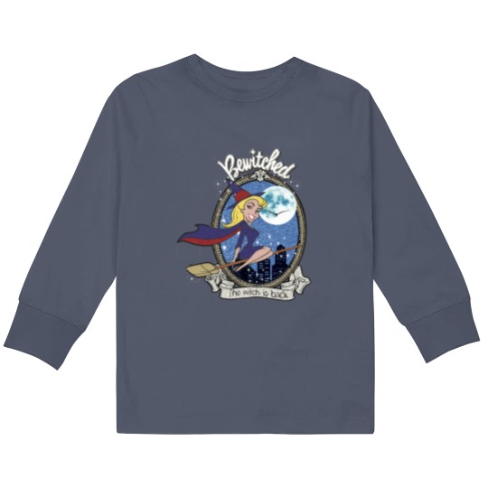 Discover Vintage Bewitched Kids Long Sleeve T Shirts