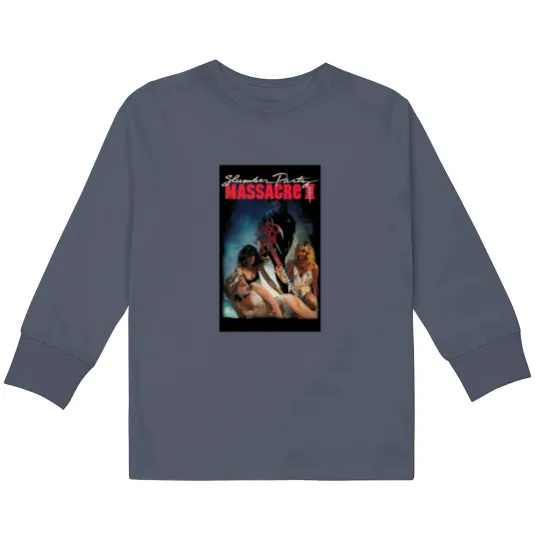 Discover Slumber Party Massacre II Kids Long Sleeve T Shirts