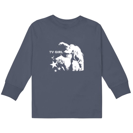Discover TV Girl TV Girl French Exit Kids Long Sleeve T Shirts